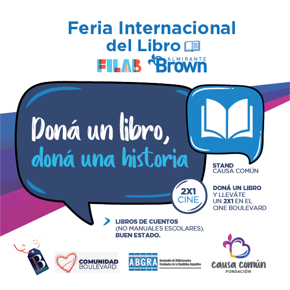 Doná un libro, doná una historia Doná un libro, doná una historia