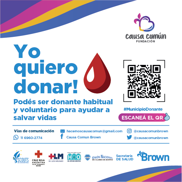 Yo quiero donar!